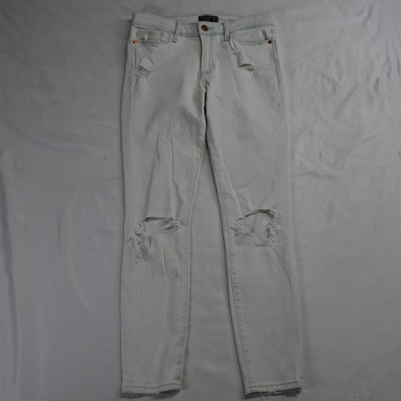Abercrombie &‎ Fitch 0 / 25 Harper Super Skinny Light Destroyed Womens Jeans - Picture 1 of 7